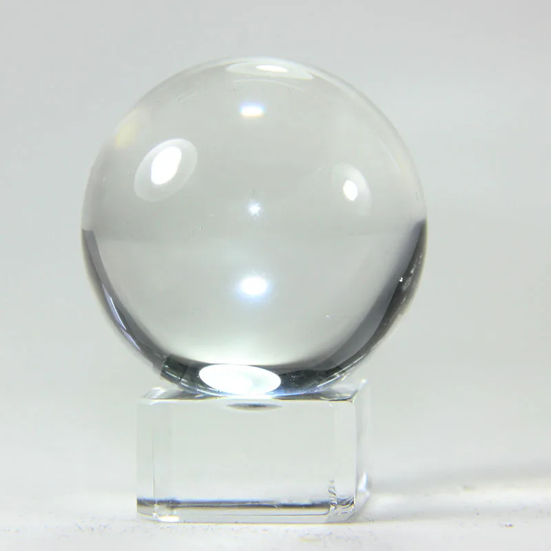 Дешевый стеклянный шар с основанием для индивидуальных подарков