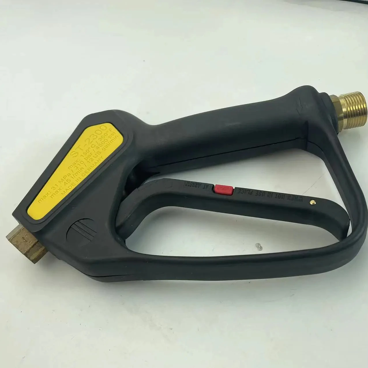 4500Psi 45L/Min ST2300 Winter Freeze Stop Weep Lightweight Handle Swivel High Pressure Jet Water Spray Gun