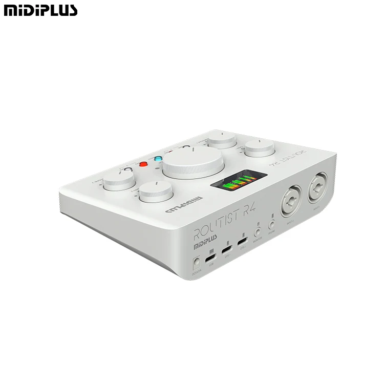 Профессиональный аудиоинтерфейс Midiplus R4
