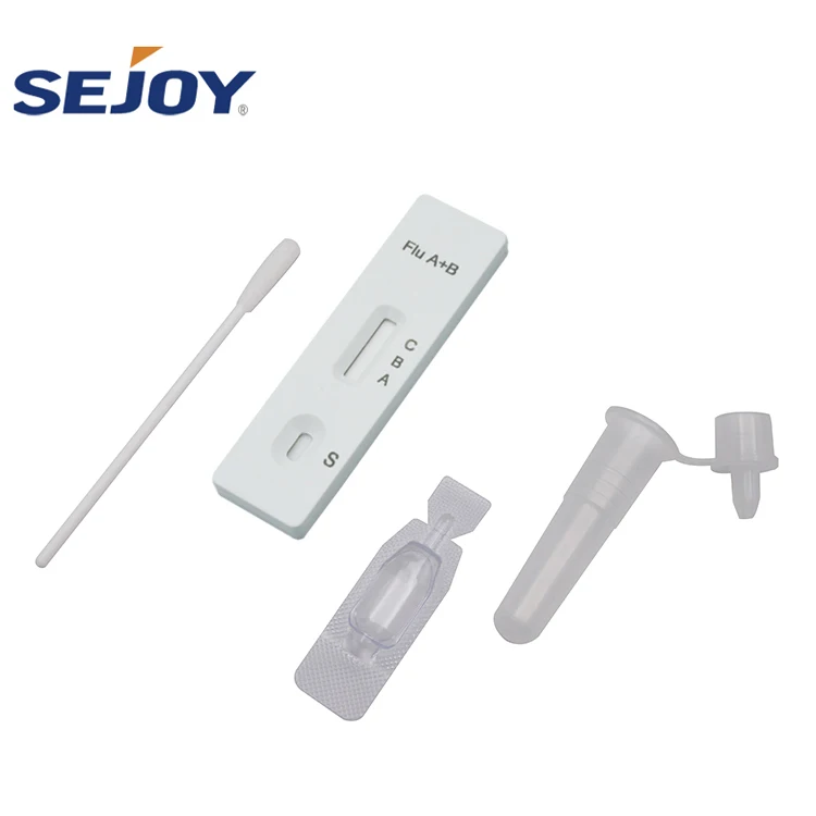 Тампоны для Назального гриппа A/B, антиген, быстрое тестирование слюны в один шаг, набор для быстрого тестирования антител