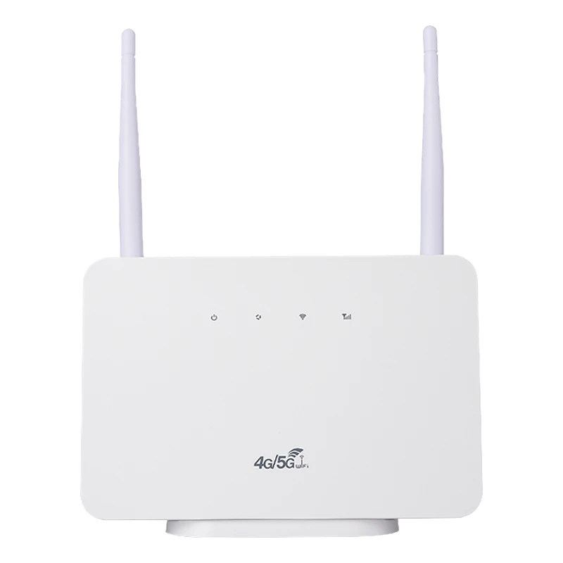 Unlocked 4G Lte 300Mbps Cpe Wifi Router  Modem Rj45 Lan Wan Cp106 Wireless Router With Sim Card Wifi Hotspot Router 2Pcs Antenna