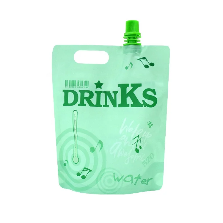 Customized Shake Instant Milky Tea Pouch Cold Brew Liquid Stand Up Spout pouch Bag with Nozzle