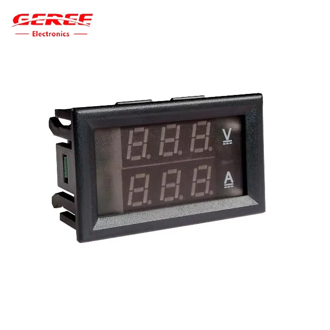 High Quality Wholesale YB27VA DC3.5~30V Electric Multimeter 0.28 Inch DC Voltmeter&Ammeter for Red LED Display 100A Tester
