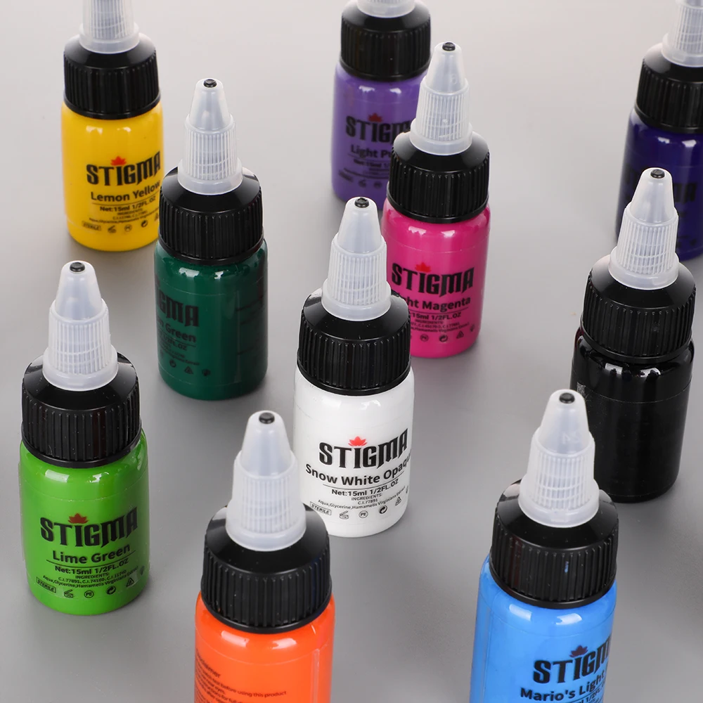 Waterproof professional tattoo ink manufacturer tattoo ink set tattoo ink set for body art
