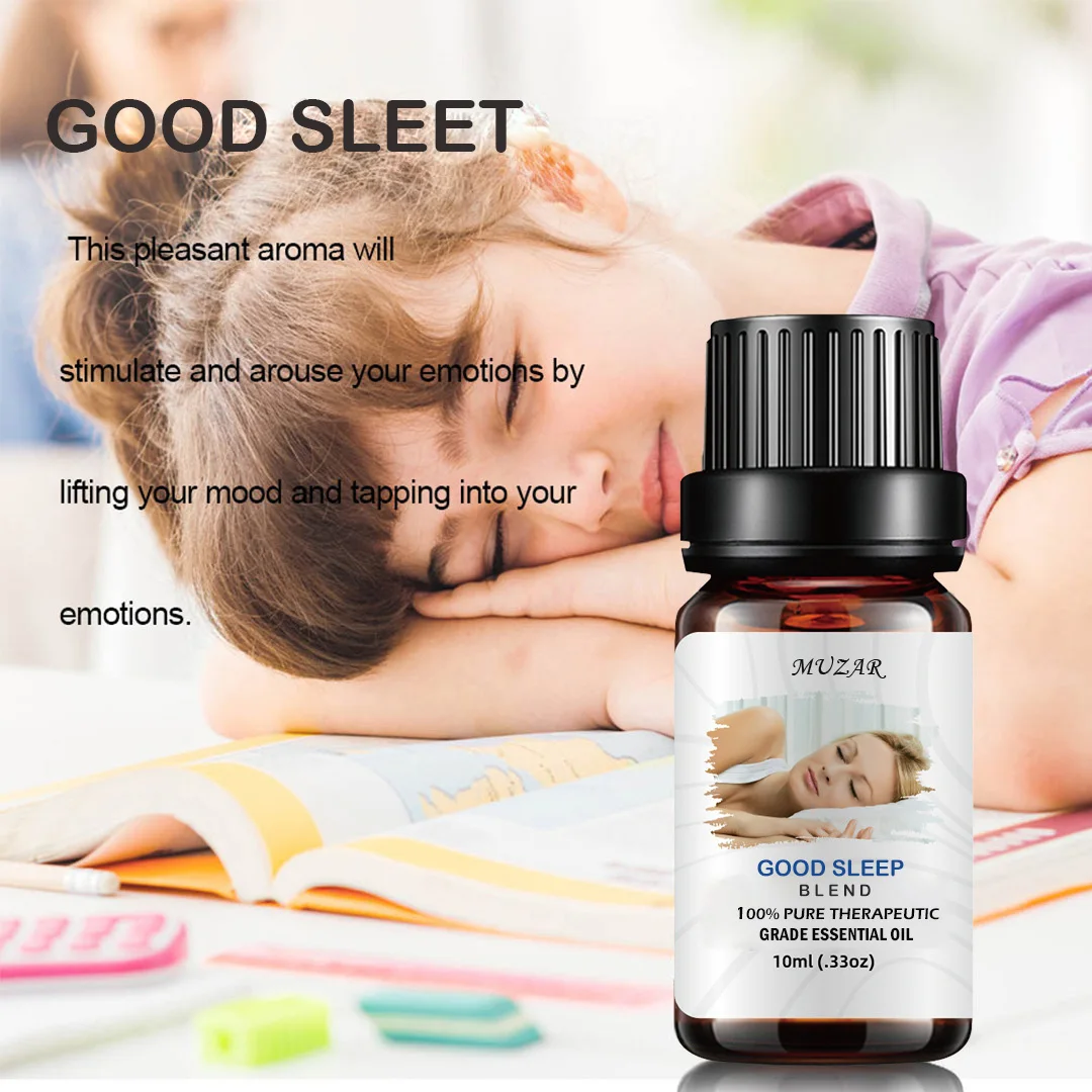 Private Label 10ml 100% pure therapeutic grade Good sleep blend essential oils ultra premium compound essential oils