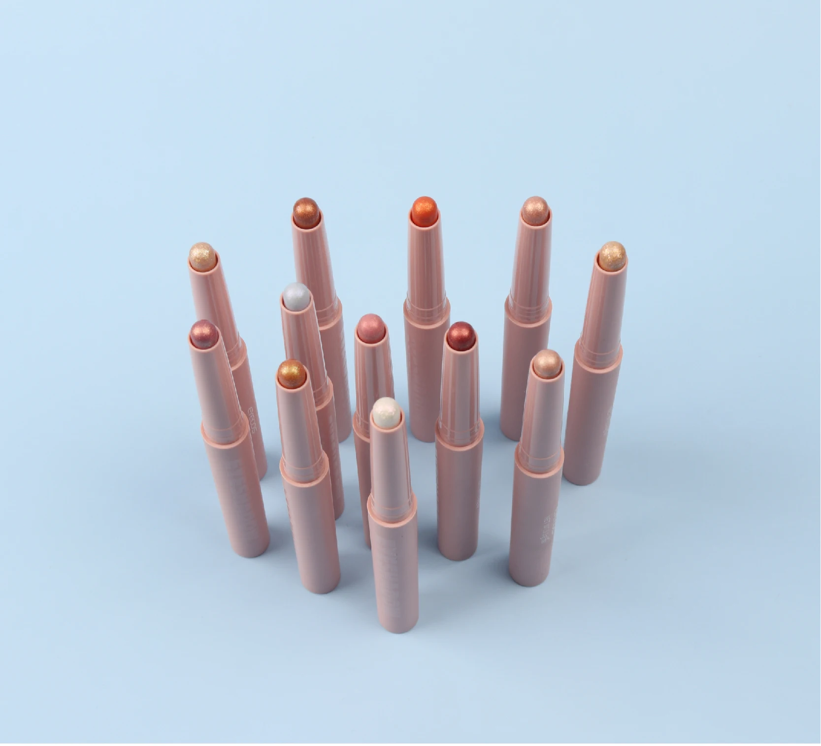 Tearful eyes star river lying silk pen eye shadow stick Private Label  Cosmetics  Makeup  12 Color Eyeshadow Pencil