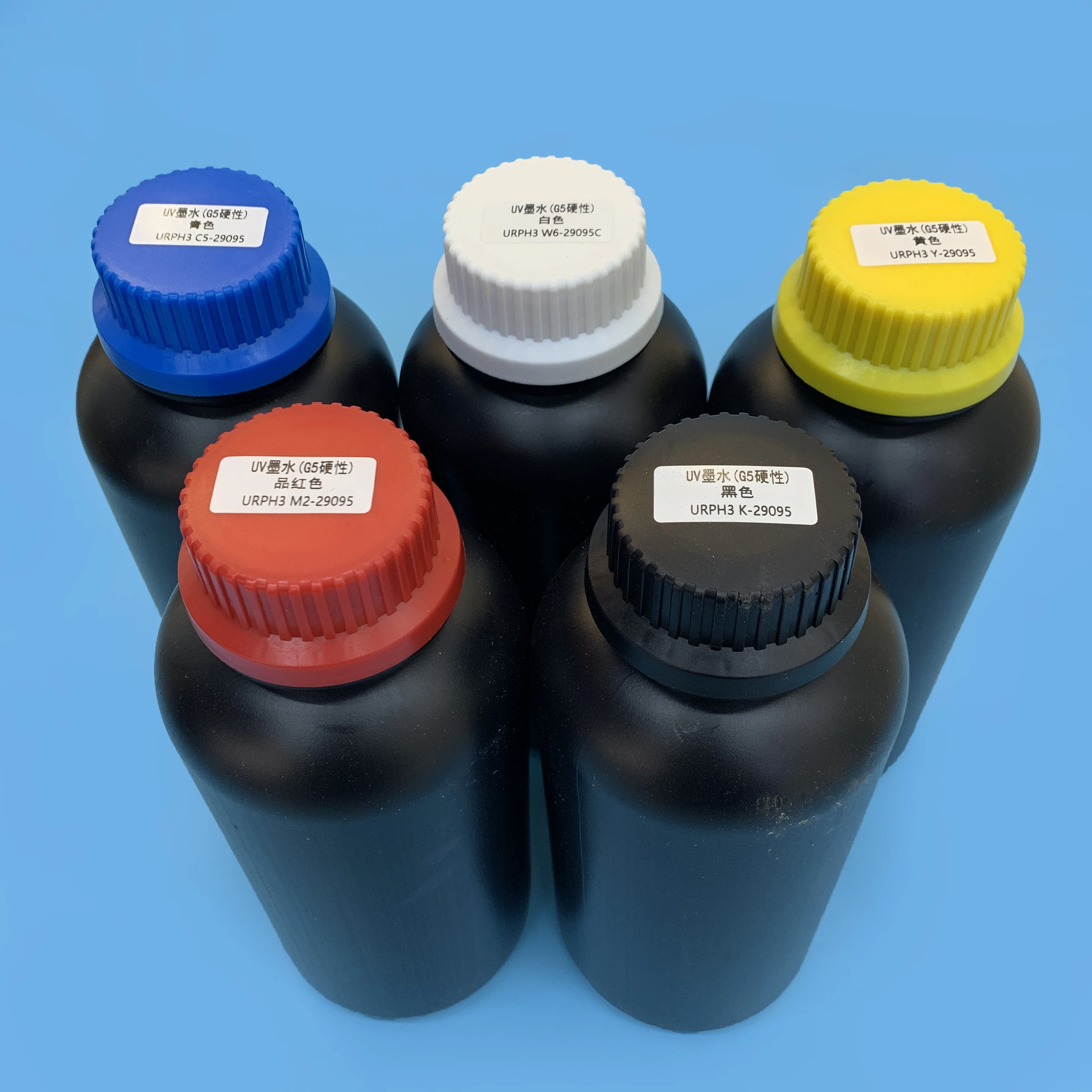 High quality new inks are used for Ricoh UV printer ink GEN5 print head CS AGFA/G5-UV ink 1L