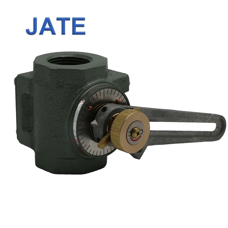 JATE SVP 40  Sanitary  Double Flanged  Manual Butterfly Valve With Pull Handle cast iron