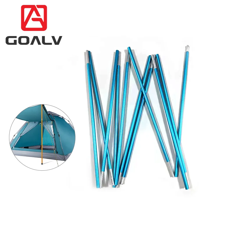 Wholesale Lightweight Beach Shade Aluminium Awning Telescopic 20Mm Aluminum Pole For Tent