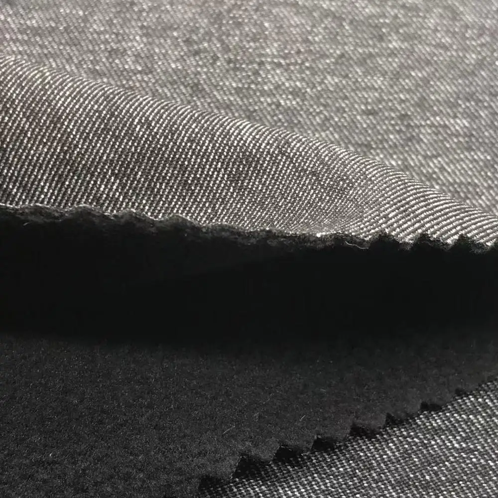 
160D Twill taslan fabric waterproof and breathable fabric 3layer polar fleece fabric for softshell 