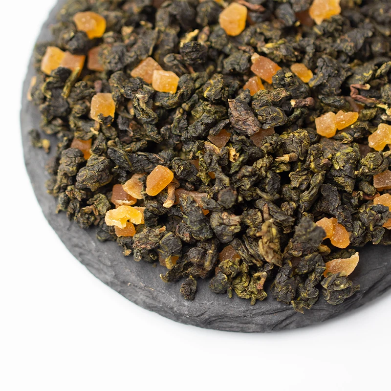 Premium Quality Tea Leaves Refreshing Fruity Mango Oolong Tea bubble milk boba tea