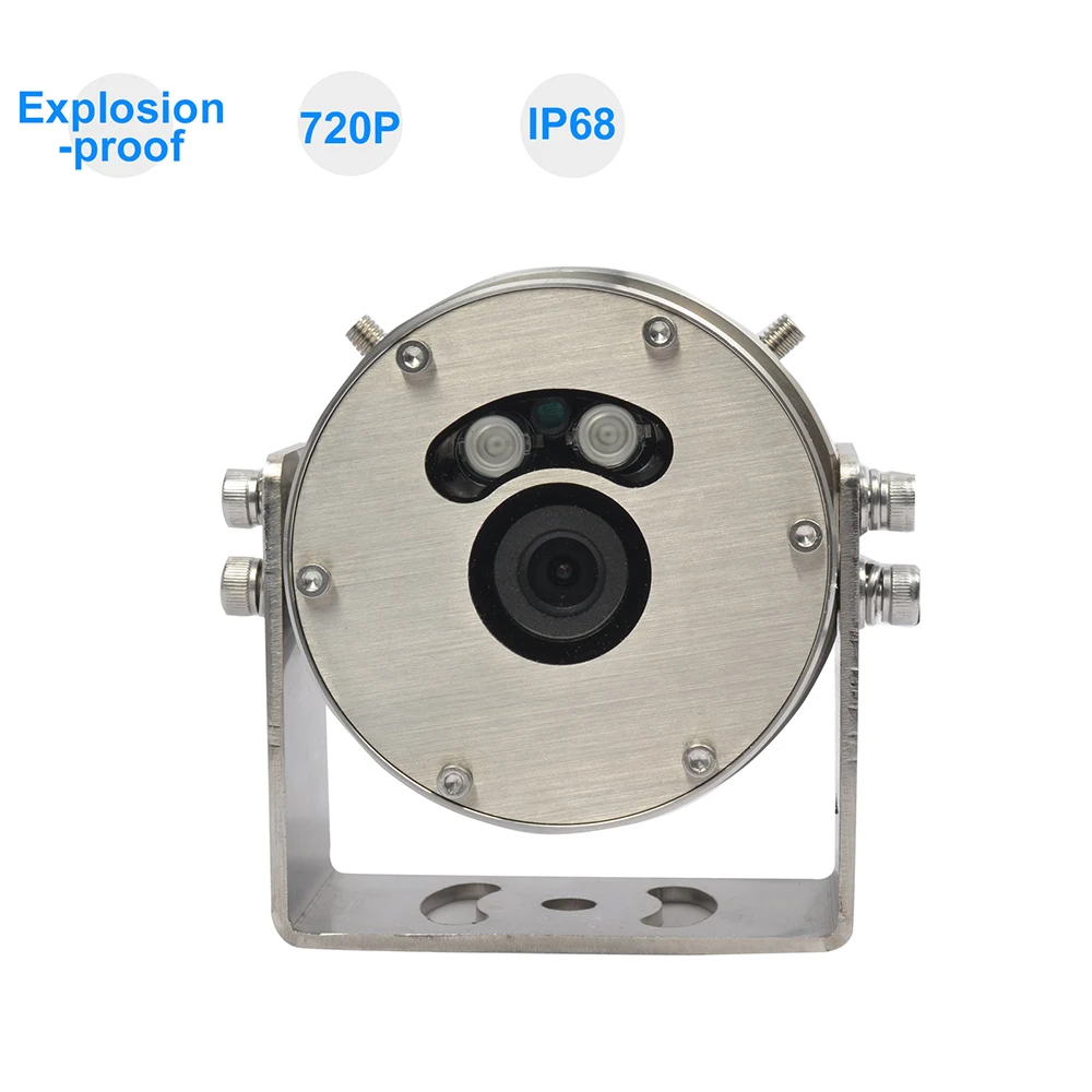 Security Explosion Proof Camera  Night Vision IR LED Reverse Camera for Car Truck Tanker
