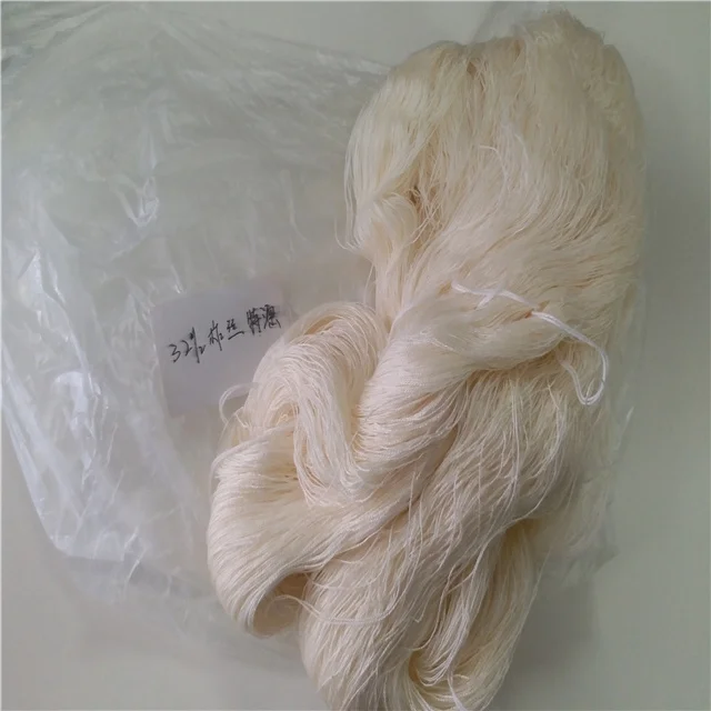100% tussah silk yarn 72 nm China silk