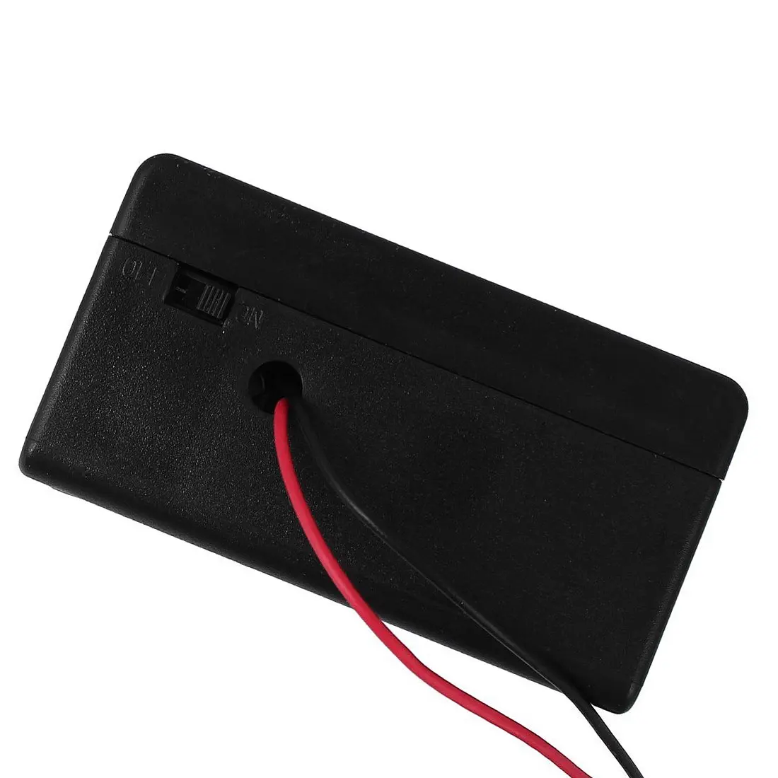 2 X LR20 держатель батареи коробка с крышкой и переключателем 12V 23A пружинный