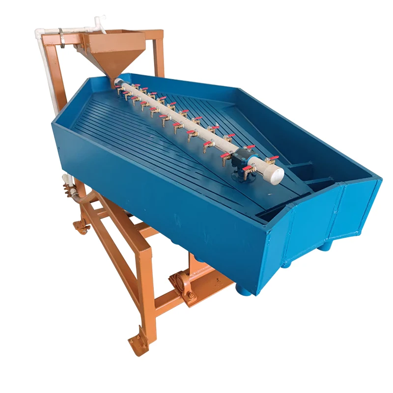 Low Price Mineral Separating Machine Chrome Mining Gold Washing Shaking Table For Sale
