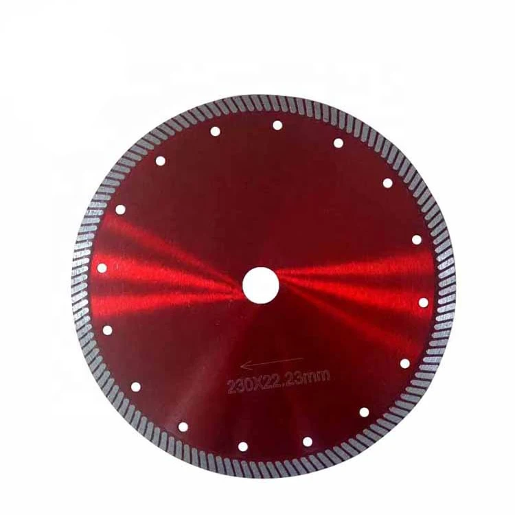 Hot press 150 mm diamond saw blade stone circular saw blade rock cutting saws with turbo teeth