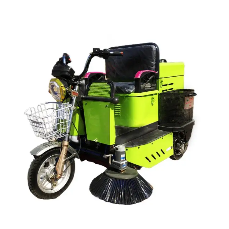 Good Quality Ride On Sweeper Street Sweeper Cleaning Equipment Electric three wheeled sweeper