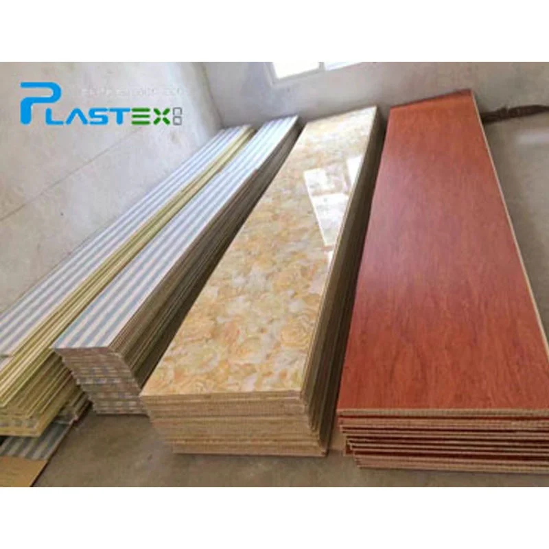 Decorative paint paper wood veneer laminating profile wrapping machine