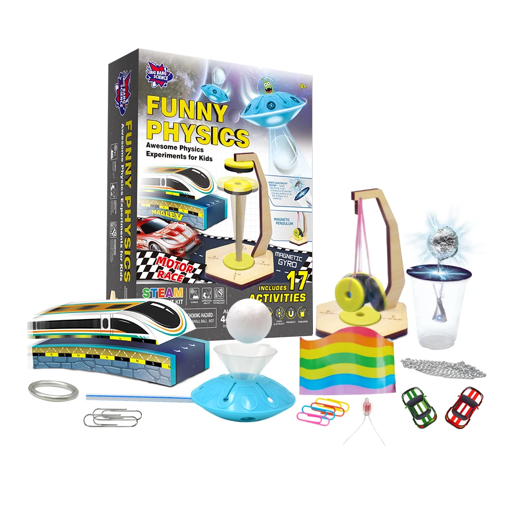 BIG BANG SCIENCE Hot Sale Educational Physics Toy Experiment kits for Girls and Boys Kids Funny Physics Science Kit for Kids