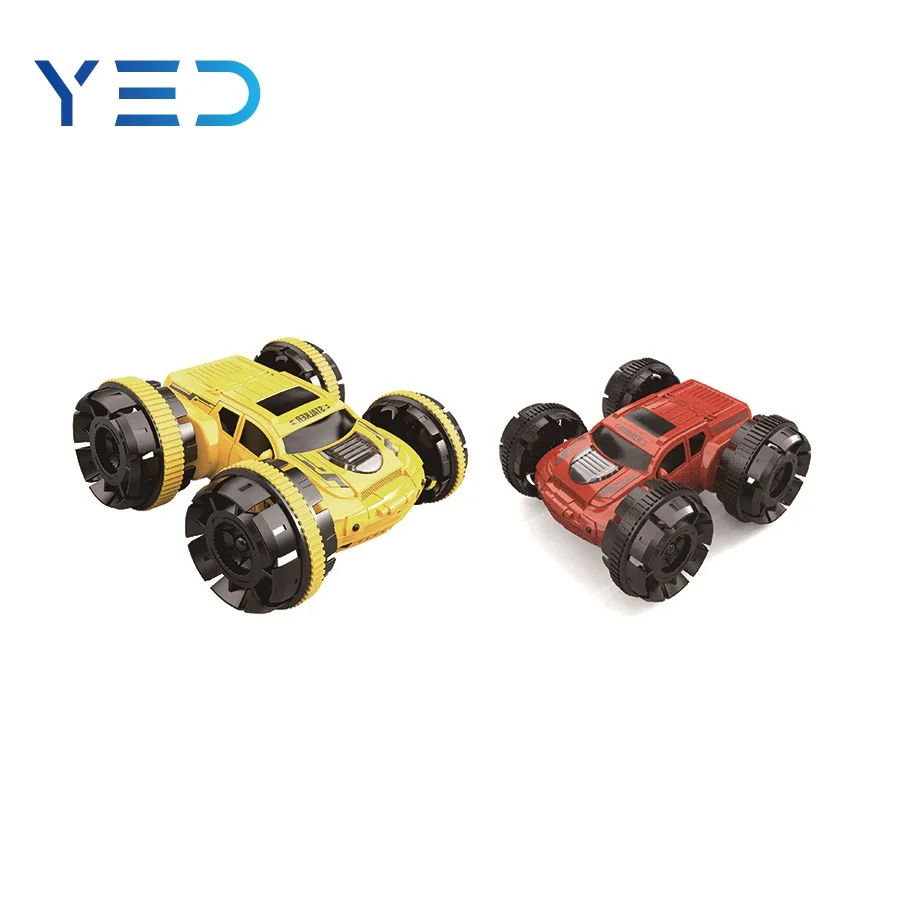 Hot sale  12km/h High Speed Remote Control Twited RC Vehicle 360 Degree Rotation Double Side Drift RC Stunt Car