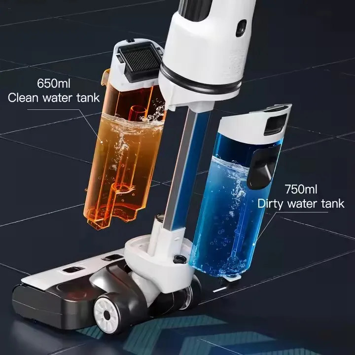 2024 New Rechargeable Cordless Handheld Clean Machine Wet Dry Steam Vacuum Washer Floor Washing Vacuum Cleaner For Home