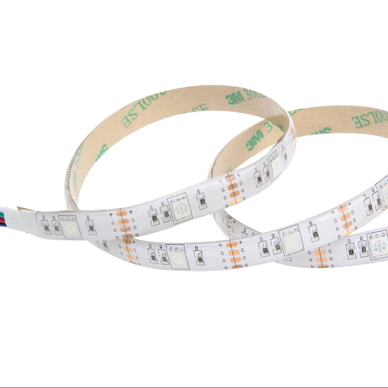 factory wholesale price  5050 DC12V rgb smd led  strip light smart strip lights