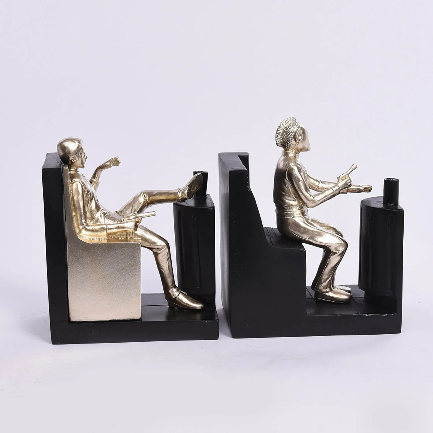 Halloween decoration scary sugar state  halloween resin halloween decorative skeleton bookend