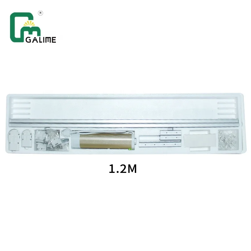 Galime 1.2m Auto Curtain Motors Works With TUYA APP decorative curtains motor Use in bedroom curtains