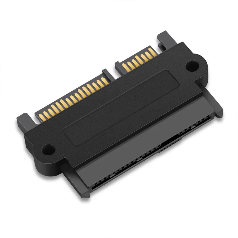  SATA 22Pin 7+15 Male to SFF-8482 SAS 22 Pin Female Extension Convertor Adapter for Hard Disk