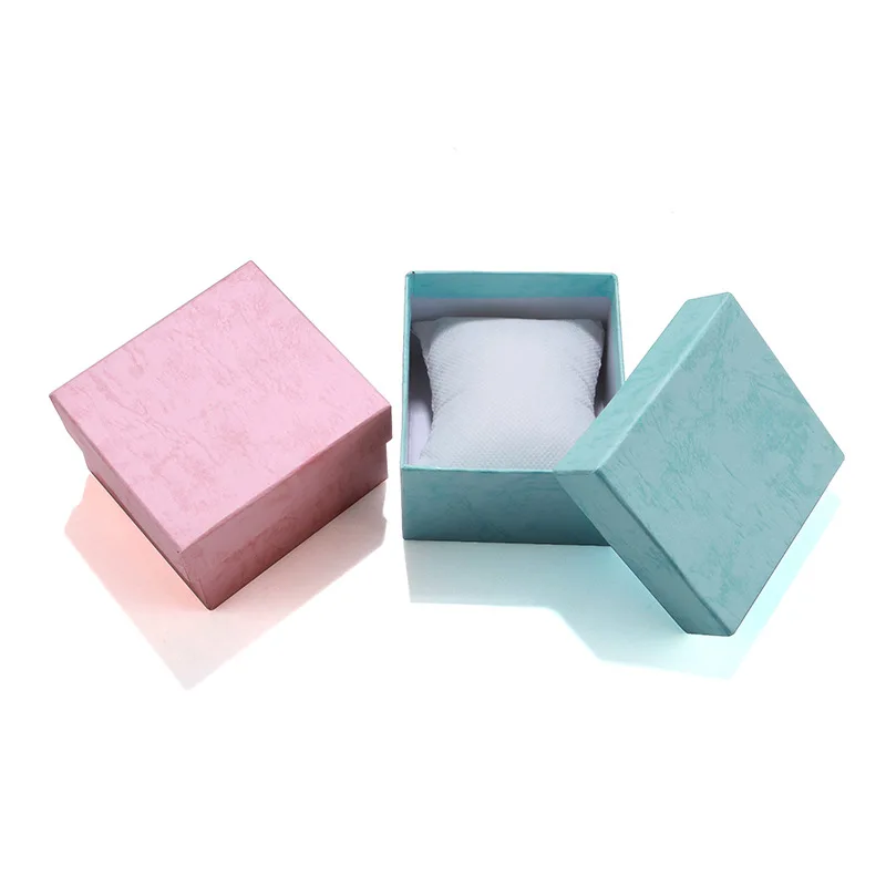 Wholesale Custom Logo Cardboard Watch Box Cheap Storage Case for Jewelry Set and Gift Watches Made of Paper Crocodile pattern