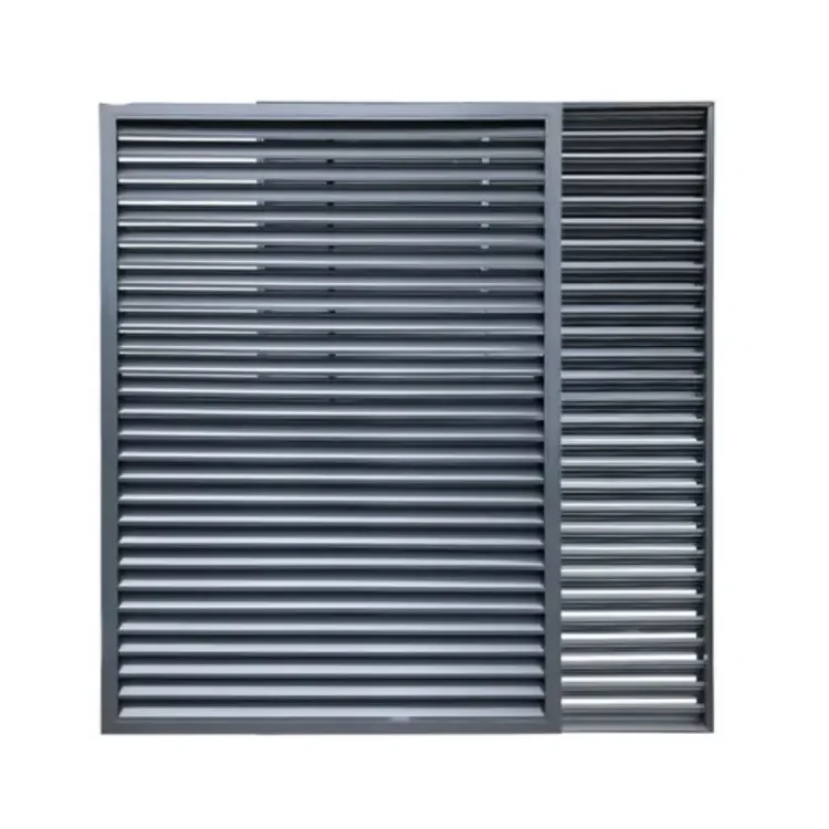 Hot Selling Exterior Modern Ventilating Shutter Aluminum For Windows With Roller Shutter