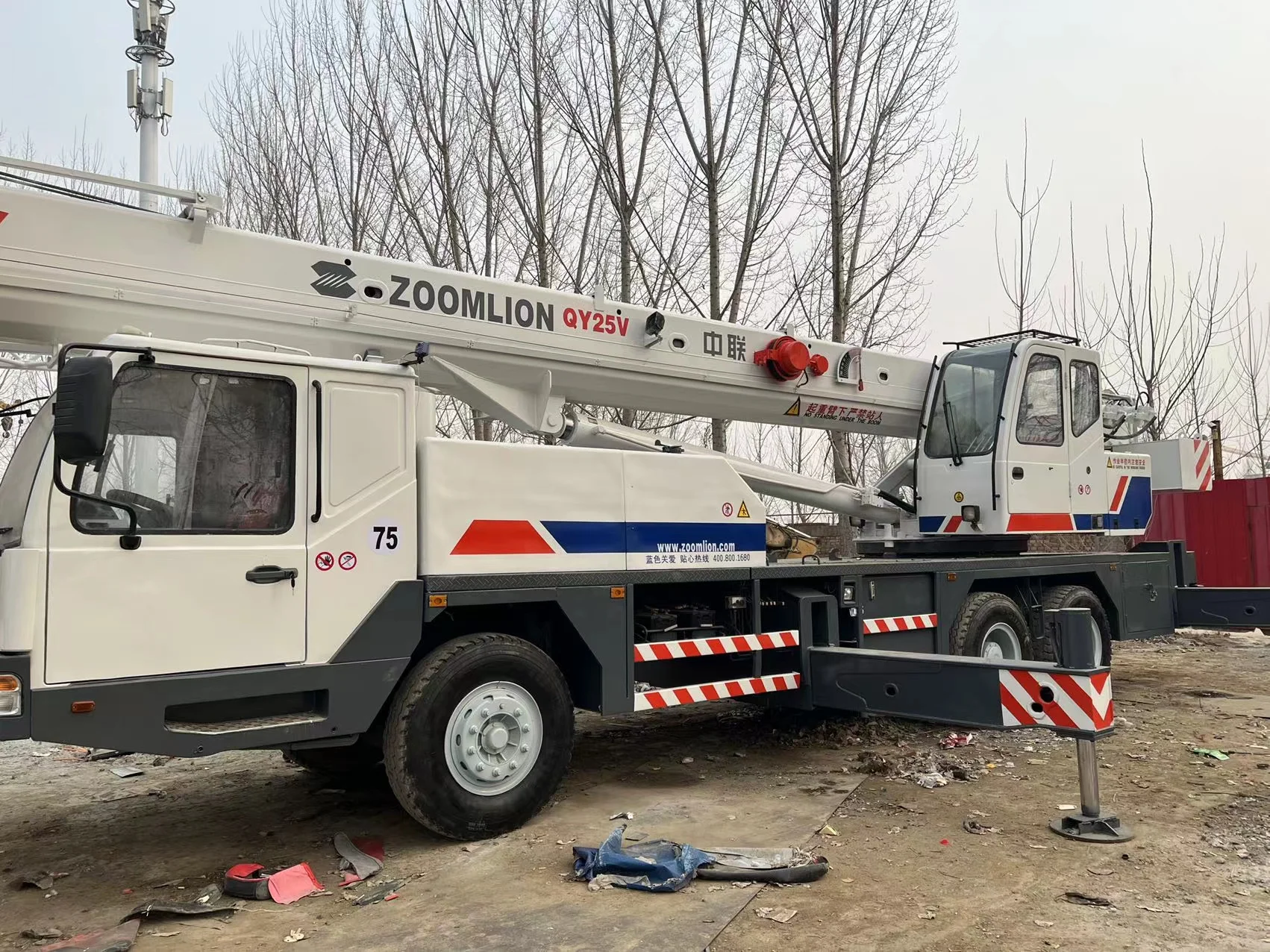 Автокран zoomlion 25ton QY25v хорошее