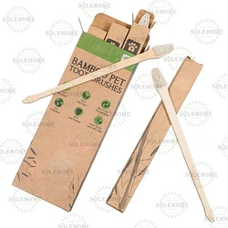 pets bamboo dog toothbrush double sided dental hygiene brush for cats puppies kittens oral cleaning