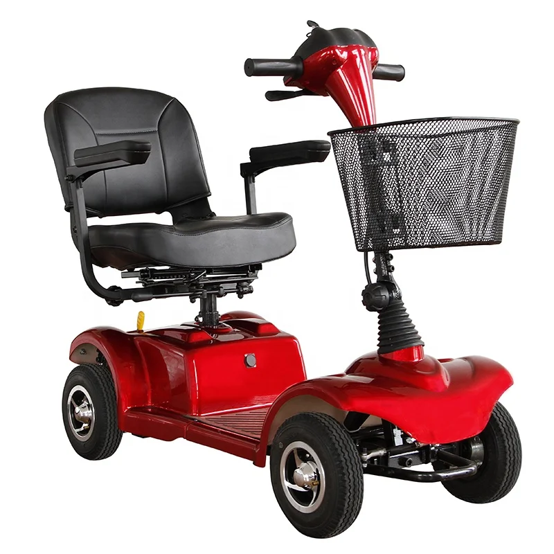 Humanized Design Disabled And Elderly Use Folding 4 Wheel Electric Mobility Scooter