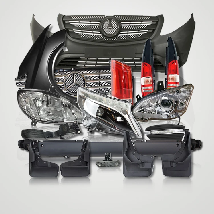 Задний бампер 63988003719999 6398802371 639 880 23 71 для mercedes benz vito viano 2003-2013 w639
