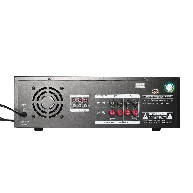 Mixer For Karaoke Mixing Amplifier With USB and SD card slot