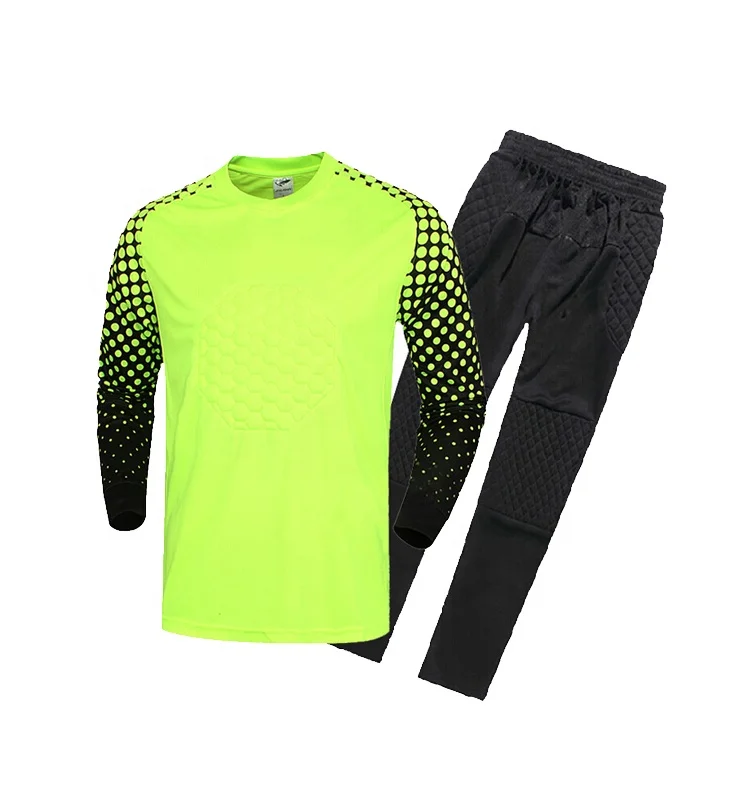 Cheap Quality Custom Plain Football Kits Bulk Soccer Goalkeeper Uniform