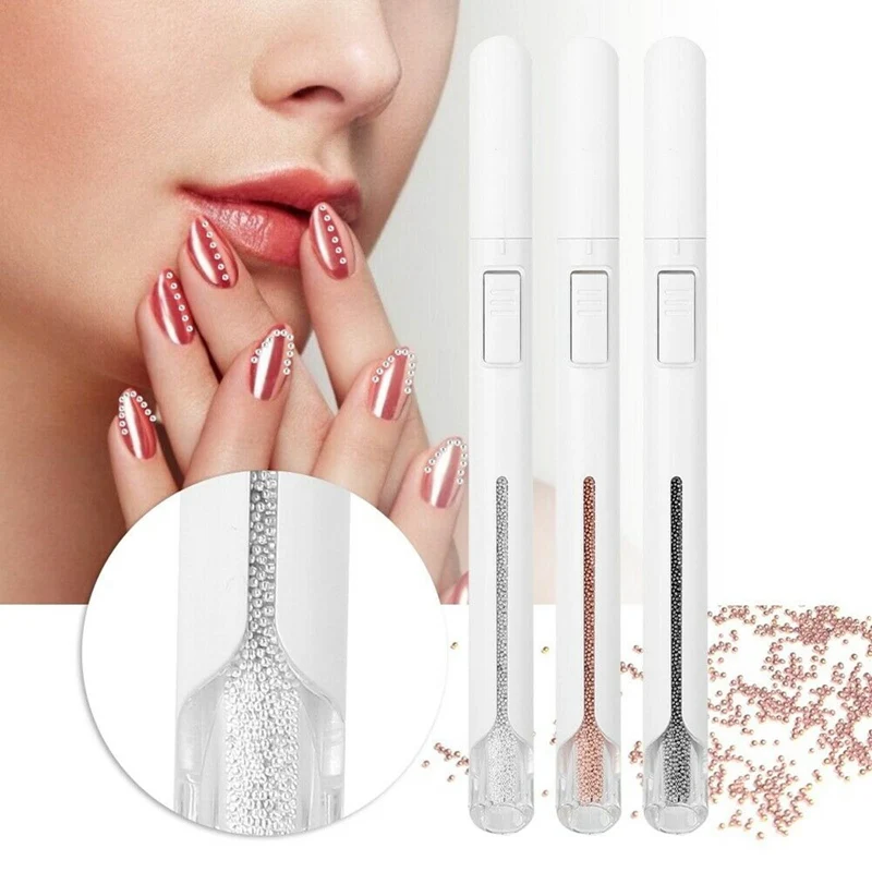 Bead Diameter Steel Beads Picking Dotting Pen Nail Art Tool Pick Up Small Ball Caviar Manicure Accessories Dotting Tool