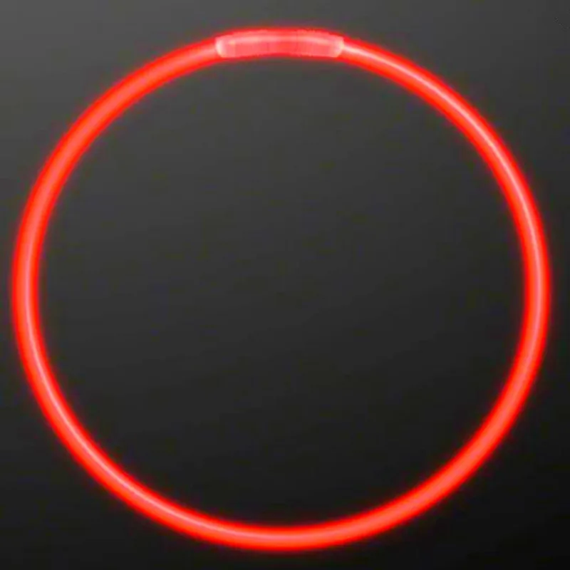 Красочная светящаяся палочка ожерелье одноразовая игрушка для ночного бега вечеринки концерта приветствия