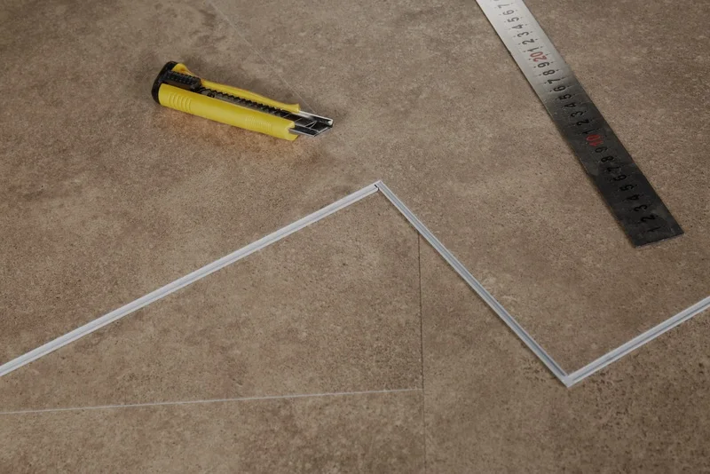 spc flooring with 10mm thickness plank