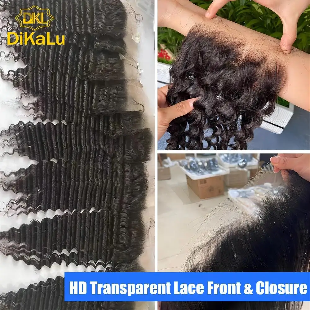 Grade 12A Quality Swiss Lace 13x4 13X6 HD Lace Frontal Vendor, Super Thin Transparent 4x4 5x5 6x6 HD Lace Closure With Baby Hair
