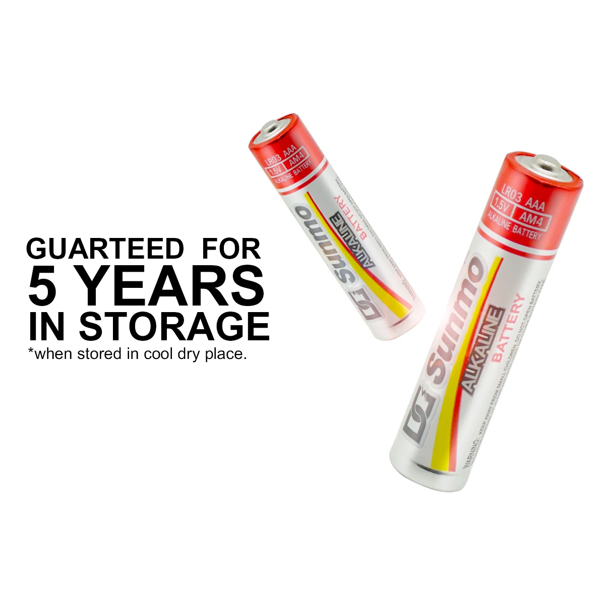 Alkaline Battery 1.5V  AAA Size LR03 AM4 Battery