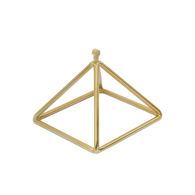 Raysen High-quality  Electroplate Color Pyramid for Sound Healing and Meditation