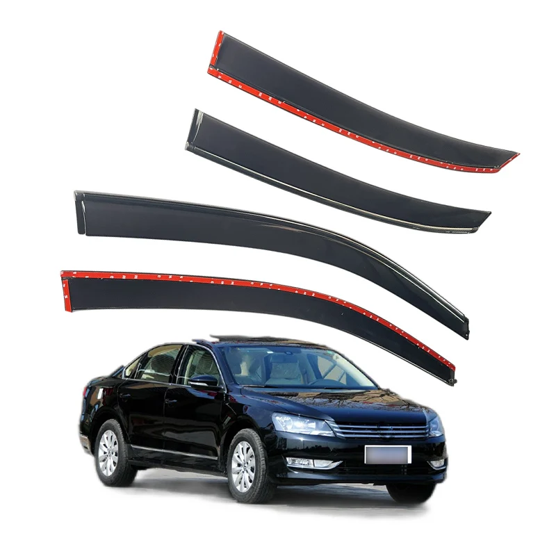 Factory directly wholesale rear side window visor deflector for  passat 2011