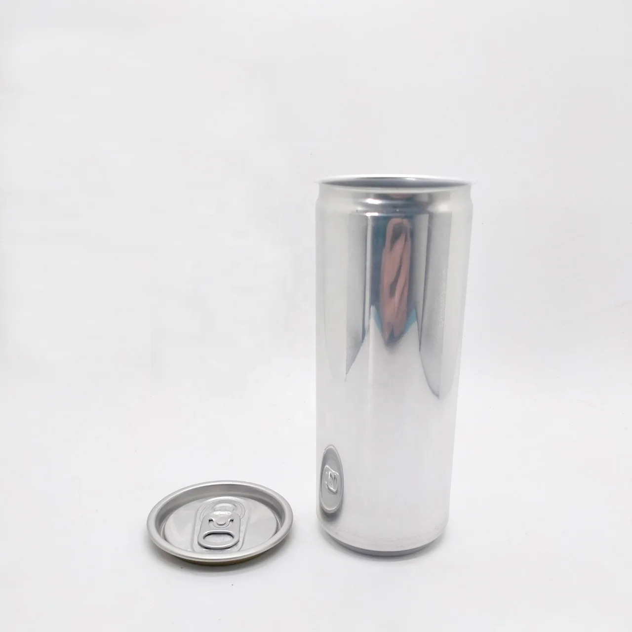 250ml slim can Wholesale Food-grade Safety Packaging Empty Printed Aluminum Drink Can For Beer beverage Packaging metal bottle