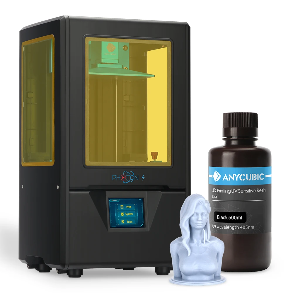  ANYCUBIC легкая сборка фотополимер УФ Смола литые ювелирные изделия 3d принтер печатная