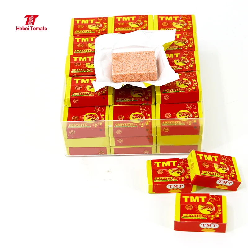 OEM Wholesale 10gx60 cubes TMT Beef Flavor Stock Cube Seasoning Bouillon Cube