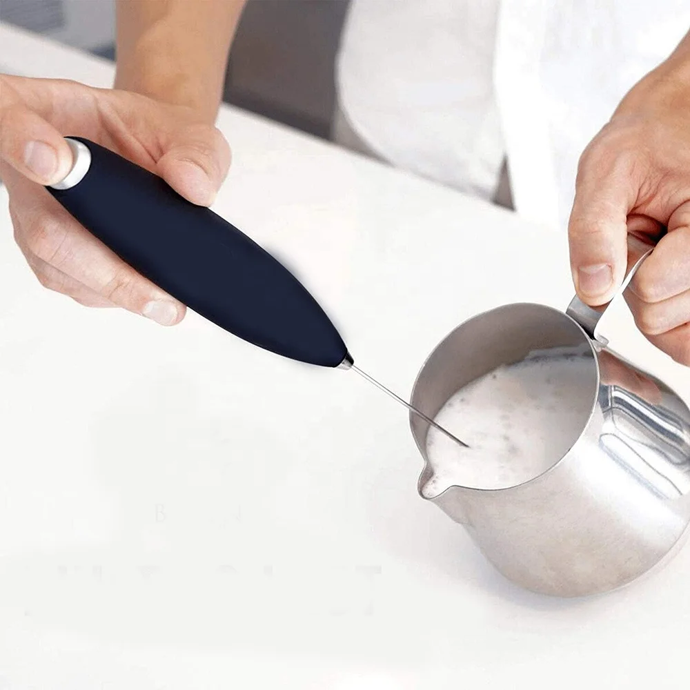 Wholesale Price USB Milk Mixer Frother Rechargeable Handheld Electric Whisk Coffee Mixer with 3 Speed
