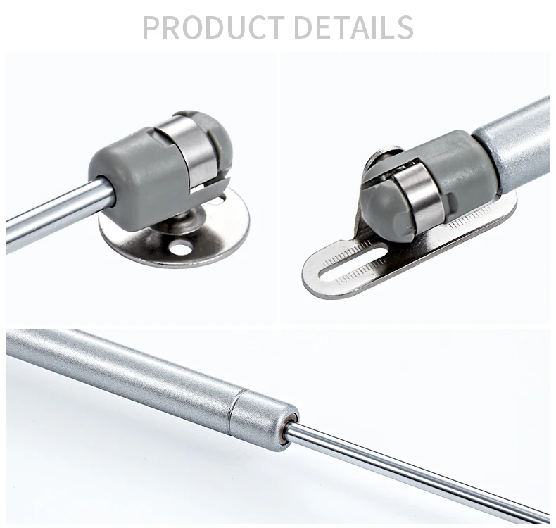 Gold Gas Spring Soft Close Gas Pump Pulling 80N 100N Kitchen Cabinet Door Lift Support Gas Spring for Furniture