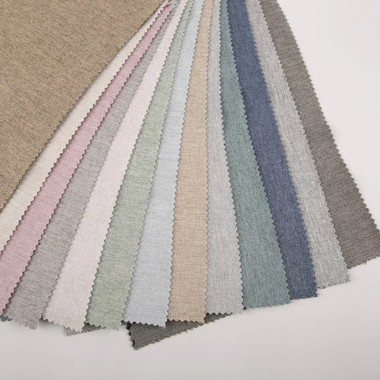 Best selling linen watch stocklot samples curtains fabric names